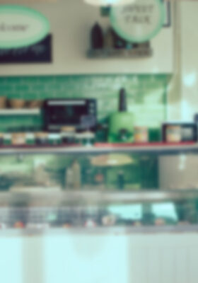 ice cream shop boardwalk