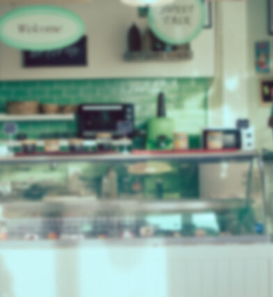 ice cream shop boardwalk
