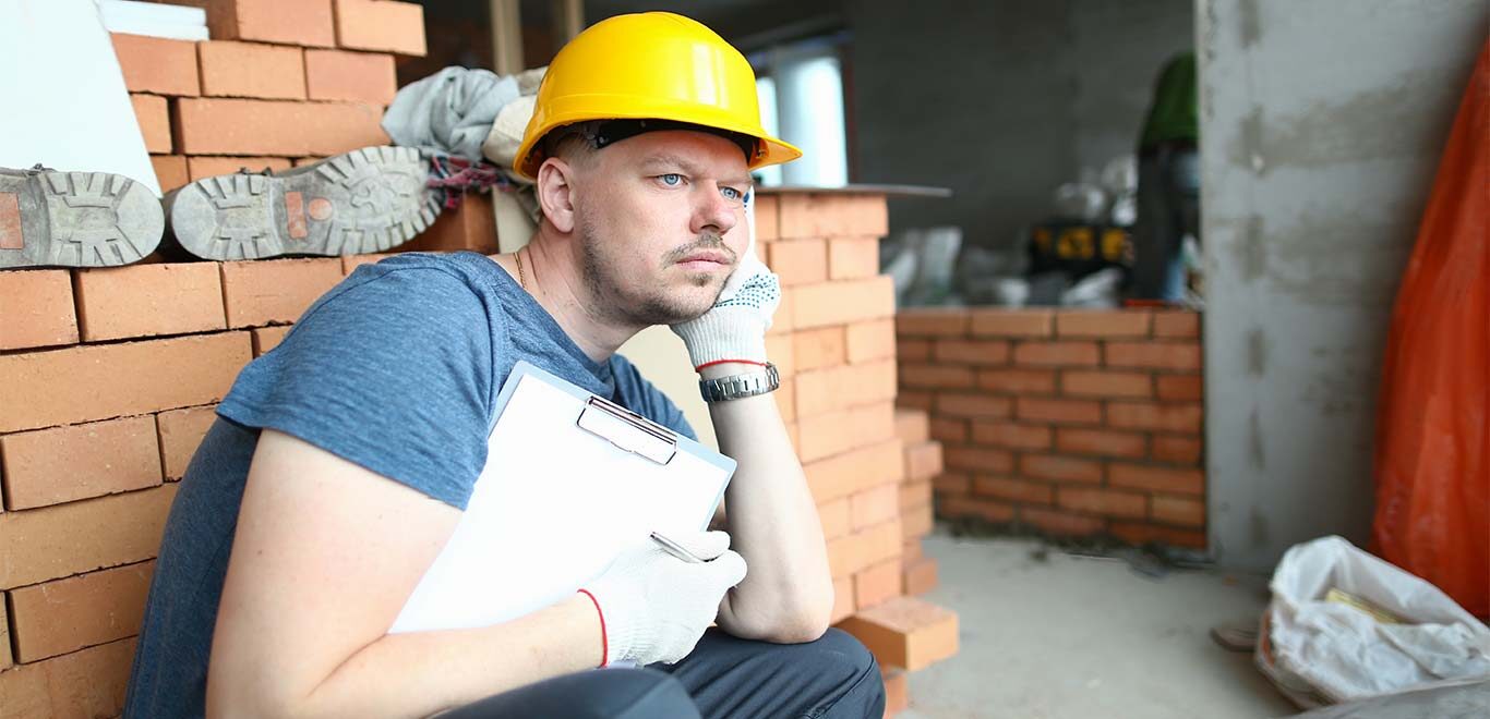 confused builder