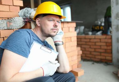 confused builder