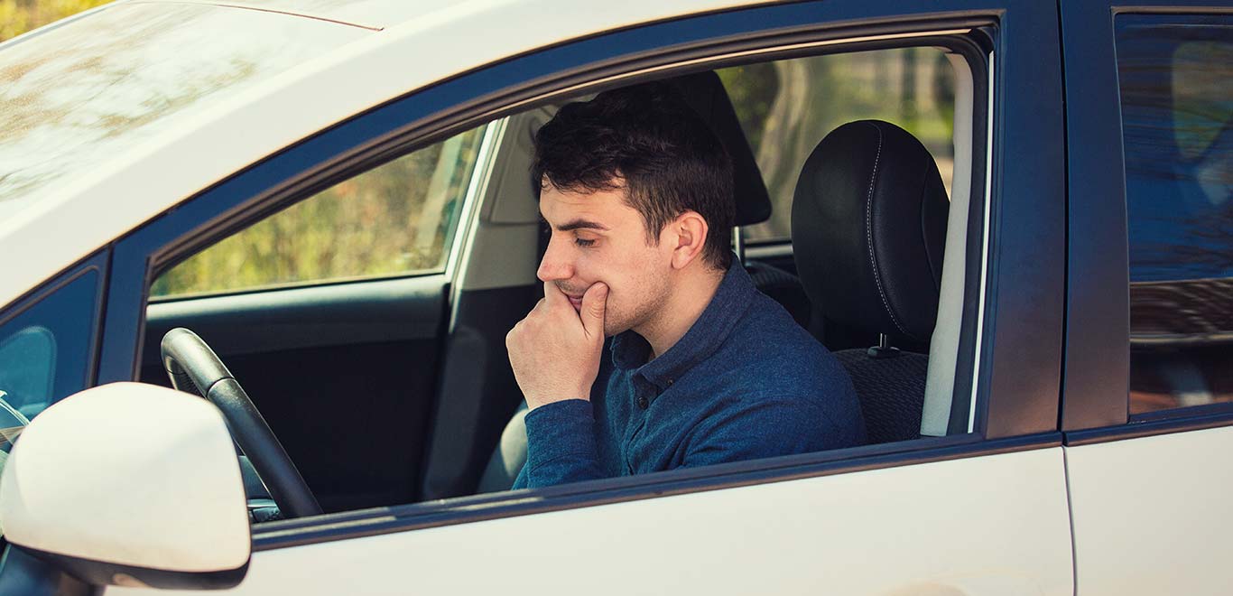 confused driver