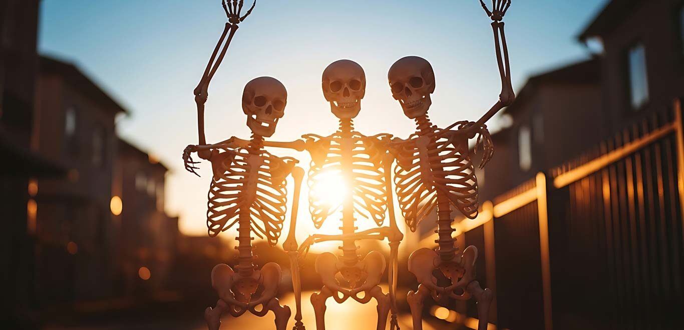 skeletons street