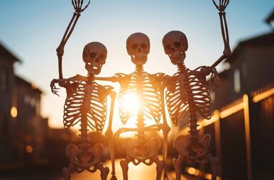 skeletons street