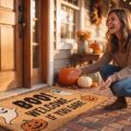 woman pumpkin fall