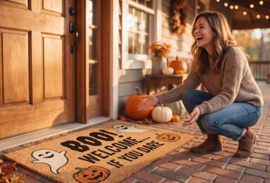 woman pumpkin fall