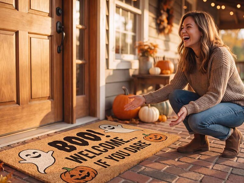 woman pumpkin fall
